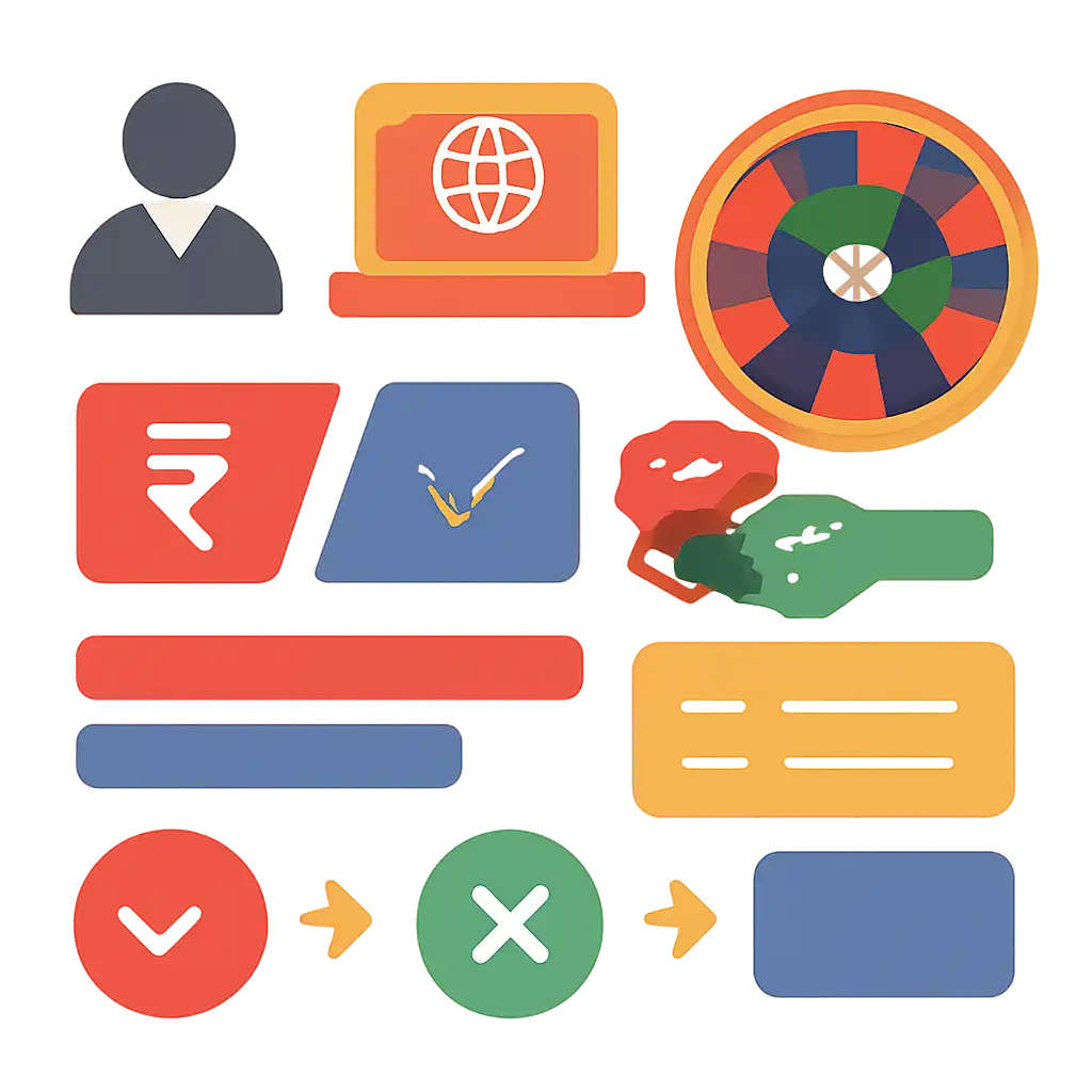Infographic comparing options using coloured bars and, How to Play Roulette Game Online in India