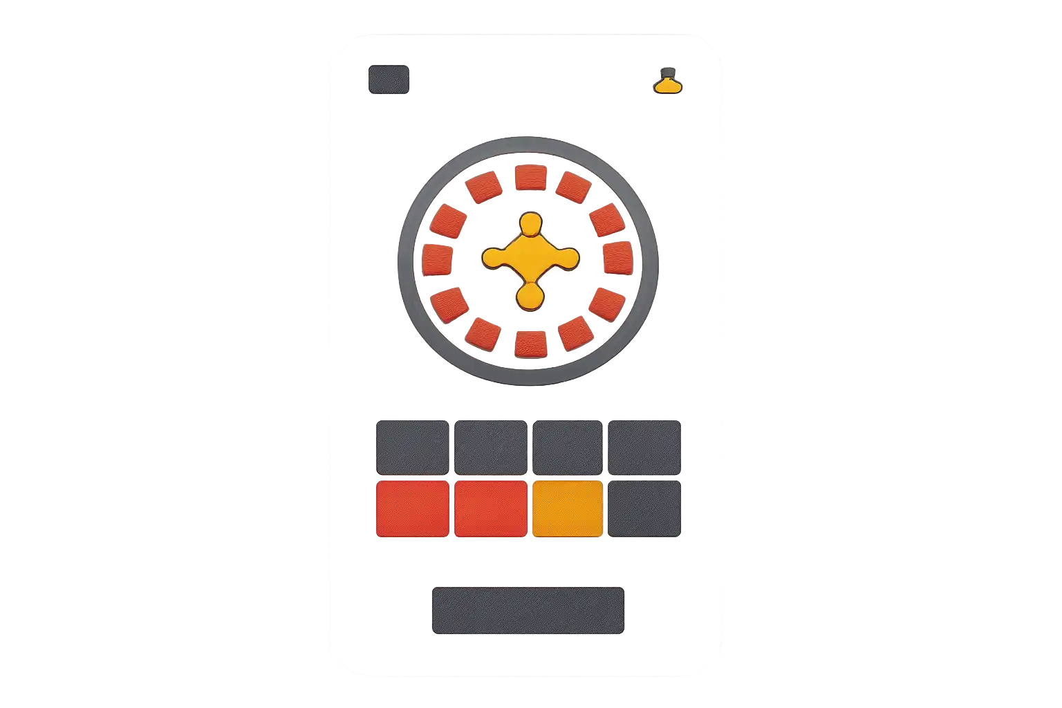 Detail screen: table limits, mobile screen, Roulette Game